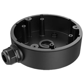 Doza culoare neagra, conexiuni pentru camerele tip 'DOME' - HIKVISION DS-1280ZJ-DM21-BLACK